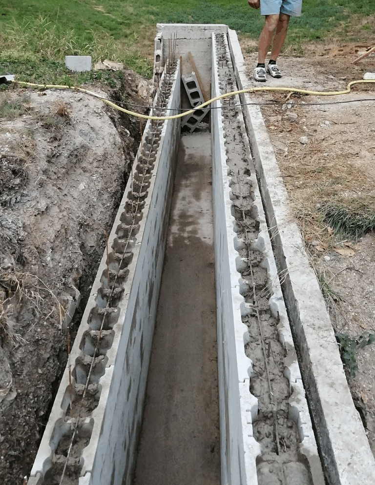 Création d'une écluse par créavert51