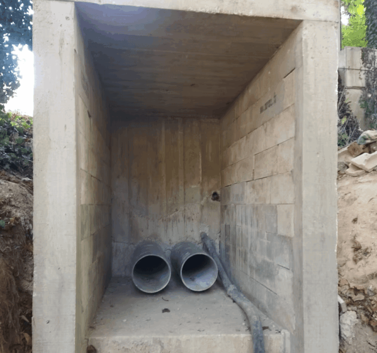 Solidification d'une source d'eau