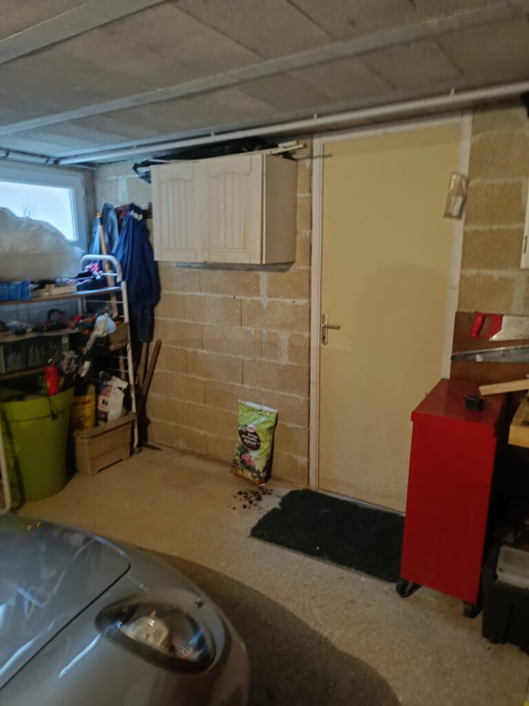 Agrandissement d'un garage