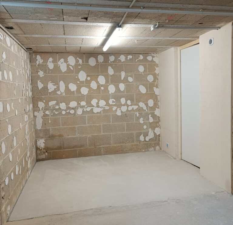 Agrandissement d'un garage pour un client de chez Créa'Vert51