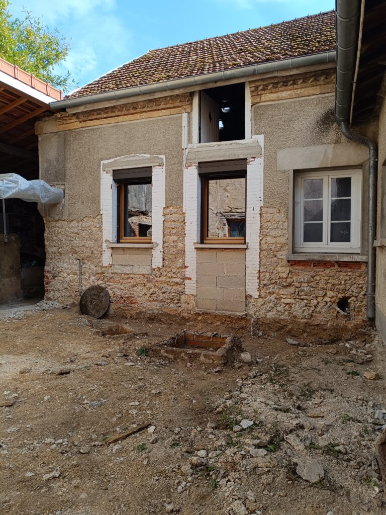 Restauration complète des encadrements de fenêtres